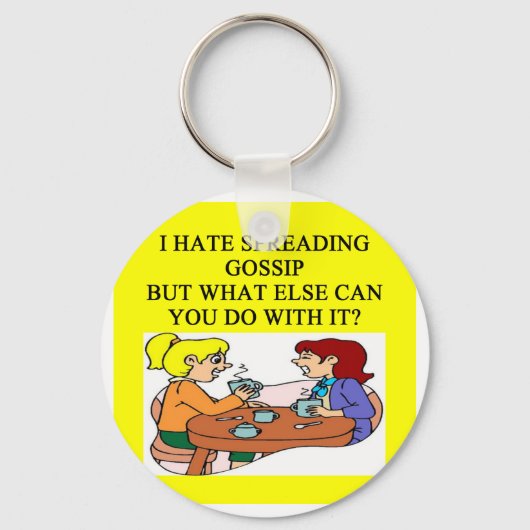 GOSSIP SCHLÜSSELANHÄNGER (Vorderseite)