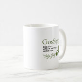 GosSipper Mug – Funny Tea Lover Mug Kaffeetasse (VorderseiteRechts)