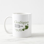 GosSipper Mug – Funny Tea Lover Mug Kaffeetasse (Links)