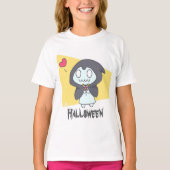 Gost girl Halloween T-Shirt (Vorderseite)