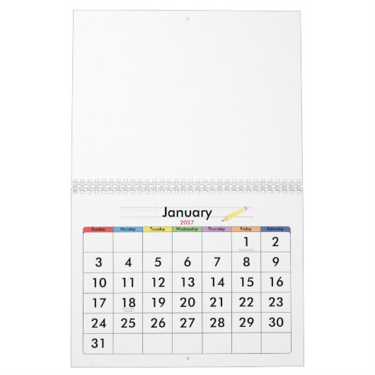 Gost Kalender (Jan 2027)