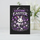 Gostisches Ostern Dankeskarte (Stehend Vorderseite)