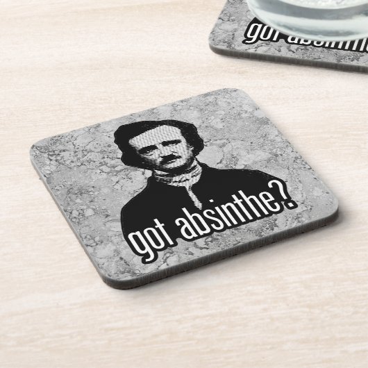 got Absinth? Getränkekasten Getränkeuntersetzer (Linke Seite)