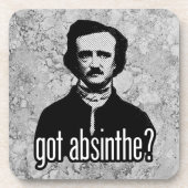 got Absinth? Getränkekasten Getränkeuntersetzer (Vorderseite)