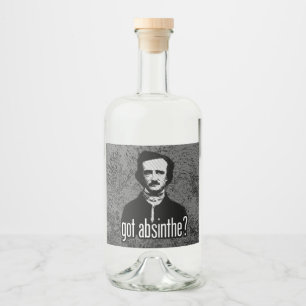 got Absinthe? Flaschenetikett Alkoholflaschenetikett
