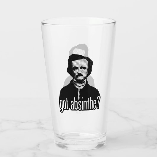 got Absinthe? Glas (Rückseite)