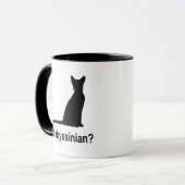 Got Abyssinier? Tasse (Vorderseite Links)