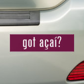 got acai? autoaufkleber (Auf Auto)
