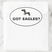 Got Adler? Ovaler Aufkleber (Tasche)