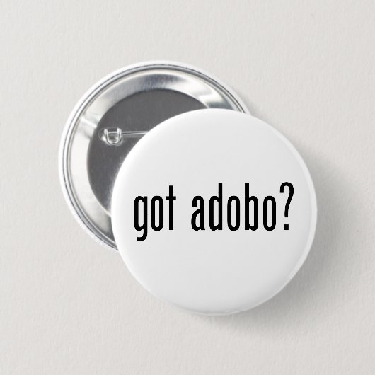 Got Adobo Button (Vorne & Hinten)