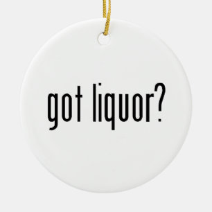 got Alkohol? Keramikornament