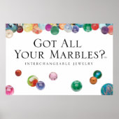 Got all deine Marbles? Poster (Vorne)