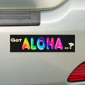 Got Aloha ..? Autoaufkleber (Auf Auto)