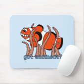 Got Anemone Clownfish Mousepad (Mit Mouse)