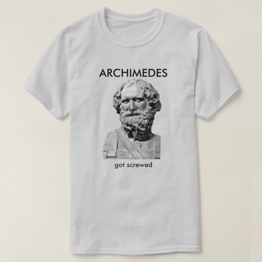 Got Archimedes T-Shirt (Design vorne)