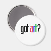 Got Art? Magnet (Vorderseite/Rückseite)