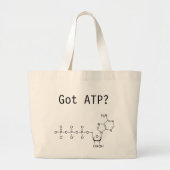 Got Atp? Jumbo Stoffbeutel (Vorne)