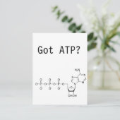 Got ATP? Postkarte (Stehend Vorderseite)