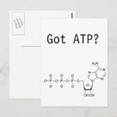 Got ATP? Postkarte (Vorne/Hinten)