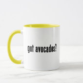 got Avocados? Tasse (Links)