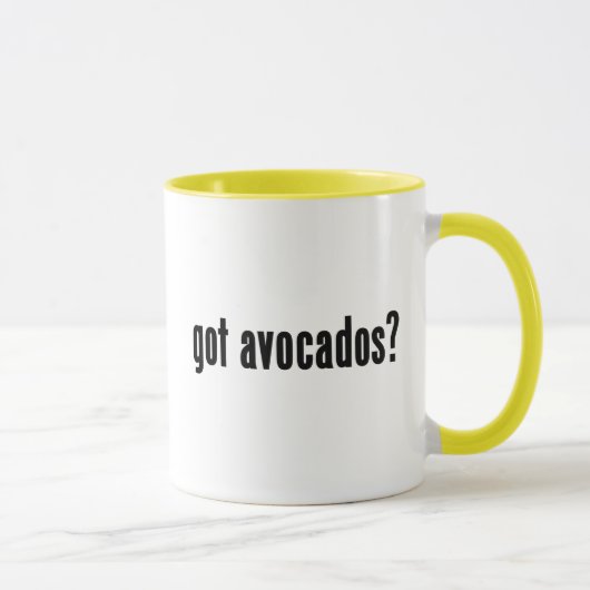 got Avocados? Tasse (Rechts)