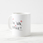 Got Bad Grammer Kaffeetasse (Vorderseite Links)