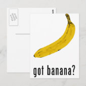 Got Banana? Postkarte (Vorne/Hinten)