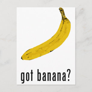 Got Banana? Postkarte