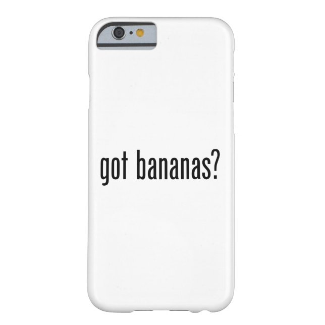 got Bananen Case-Mate iPhone Hülle (Rückseite)