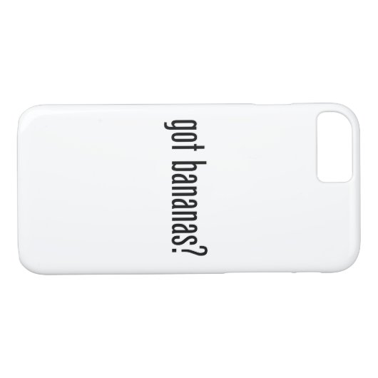 got Bananen Case-Mate iPhone Hülle (Rückseite (Horizontal))