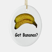 Got Bananen Keramik Ornament (Rechts)