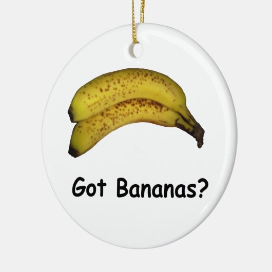 Got Bananen Keramik Ornament (Links)