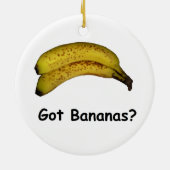 Got Bananen Keramik Ornament (Hinten)