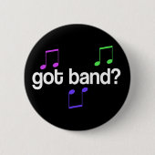 Got Band-Musik-Knopf Button (Vorderseite)