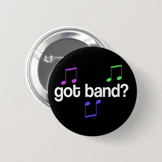 Got Band-Musik-Knopf Button (Vorne & Hinten)
