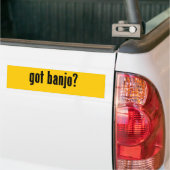 got Banjo? Autoaufkleber (Auf Lkw)