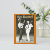 Got Banjo? Postkarte (Stehend Vorderseite)