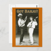 Got Banjo? Postkarte (Vorne/Hinten)