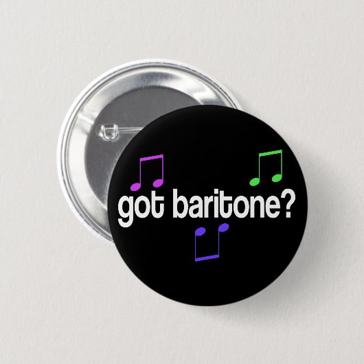 Got Bariton-Knopf Button (Vorne & Hinten)