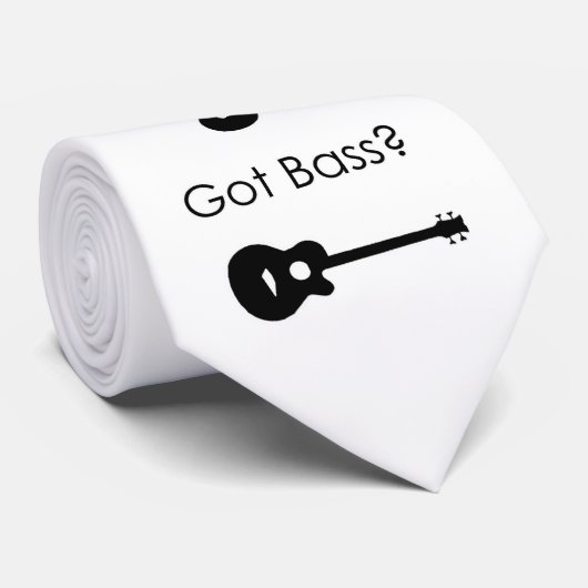 Got Baß? Krawatte (Gerollt)