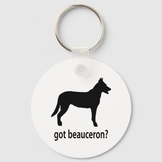 Got Beauceron Schlüsselanhänger (Vorderseite)