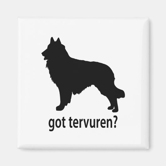 Got belgische Tervuren Magnet (Vorne)