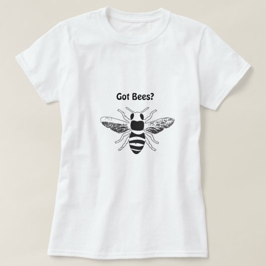Got Bienen? T-Shirt (Design vorne)
