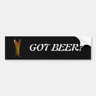 Got Bier-Autoaufkleber Autoaufkleber