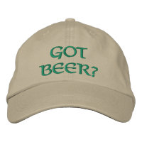 Got Bier? bestickte St. Pats Cap