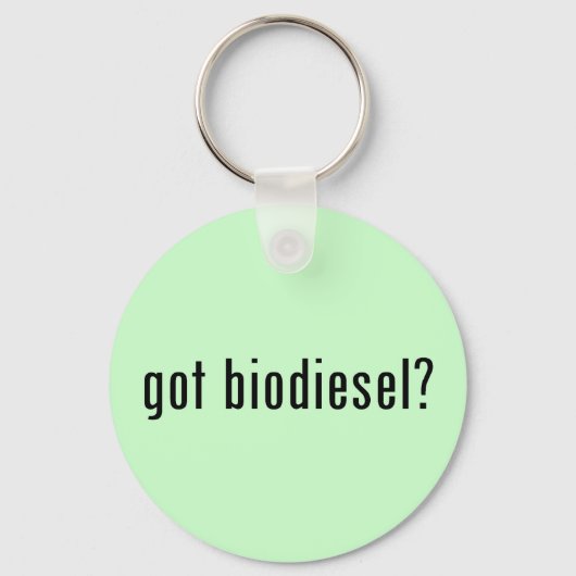 got Biodiesel? Schlüsselanhänger (Vorderseite)