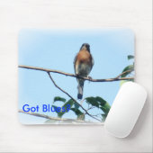 Got BluesMausunterlage Mousepad (Mit Mouse)
