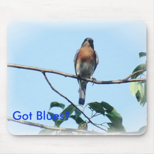 Got BluesMausunterlage Mousepad (Vorne)