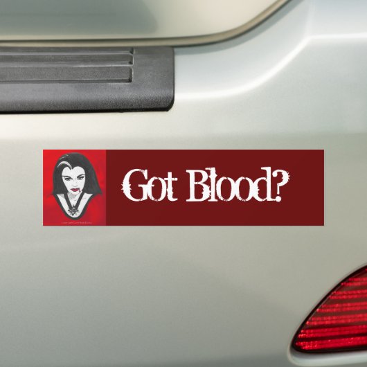 GOT BLUT? Autoaufkleber (Auf Auto)