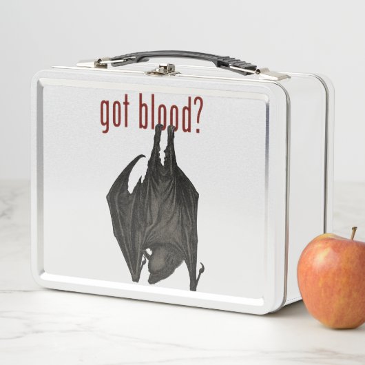 Got Blut? Erste Hilfe Kit Metalldose Metall Brotdose (Beispiel)